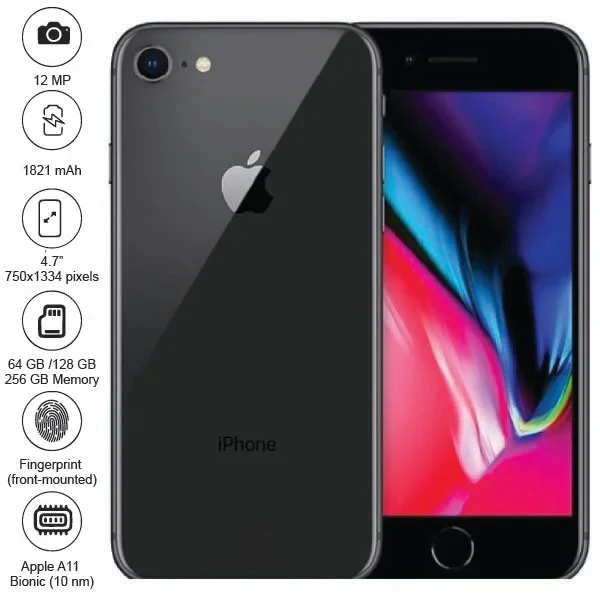 apple iphone 8 64gb 128gb 256gb coral golder red space grey | Free shiping Image